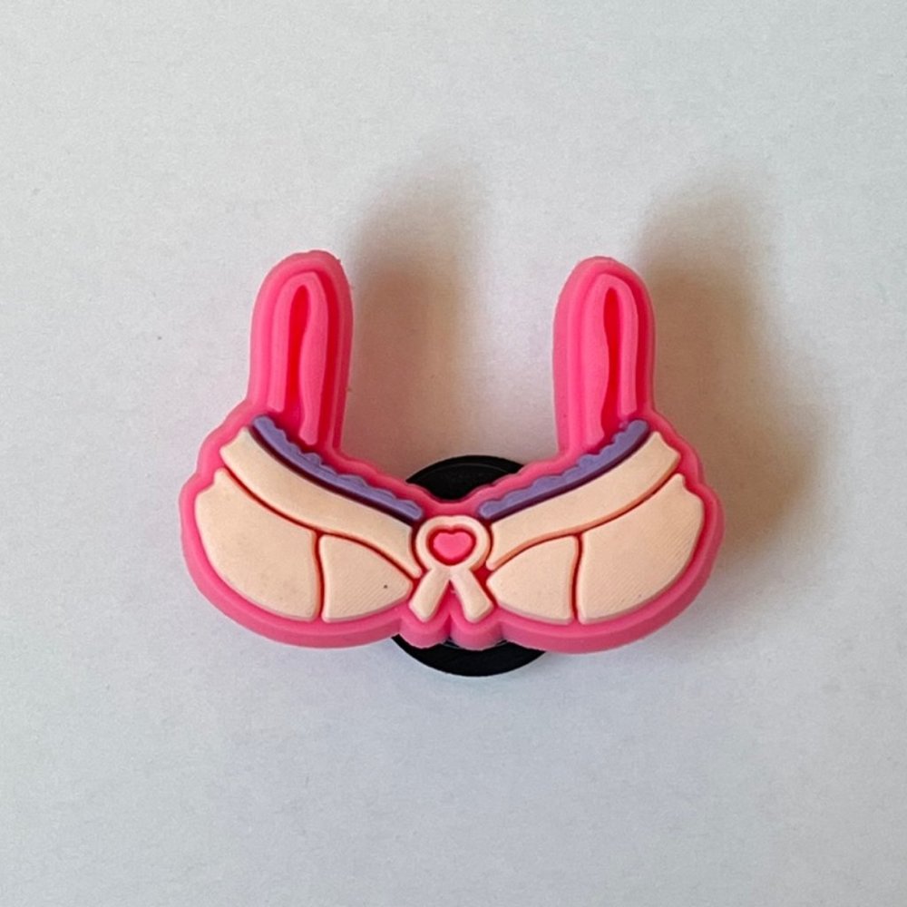 bra crocs charms